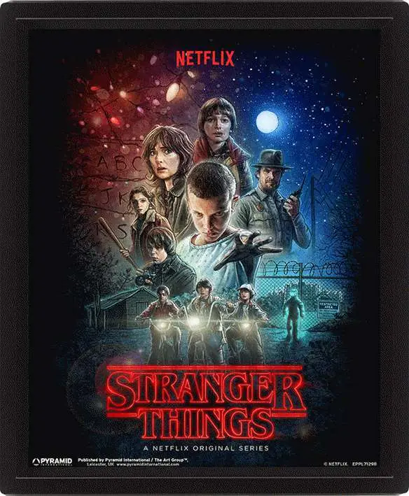 Poster Stranger Things 3d lenticular